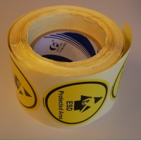 Gulvetiketter på rull