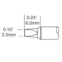 Metcal CVC-xCH0025P loddespiss