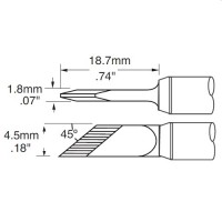 Metcal SxV-DRK45AR loddespiss