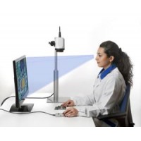 FreeSight kameraene gjør at kameraet ikke komemr i veien for skjermen, bedre ergonomi på arbeidsplassen