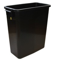 60 liters rektangulær søppelbøtte