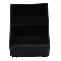 Innsatsboks til Eurokasser, inndelt i 2 rom