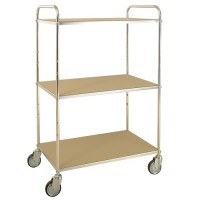 Høy tralle med 3 hyller, ESD7200