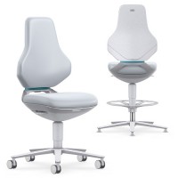 Trexon 2 og Trexon 3 stoler avbildet i hvit (ikke ESD)