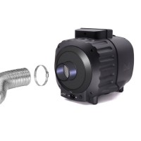 Overgang AC-BVX250-DUCT ved tilkobling til ventilasjonssystem Ø76mm