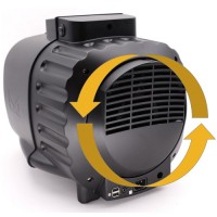 BVX-250 utluften kan dirigeres i ønsket retning