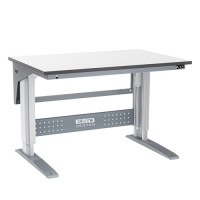 Motorisert heve- senkebord uten oppbygging i bakkant