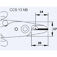 Målsatt tegning av CCS13NB