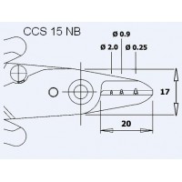 Målsatt tegning av CCS15NB