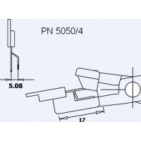 Tang for preforming av TO247