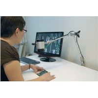 Optilia Leddet arm i rustfritt stål