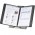 ESD "swivel board" / "flip-board" for A4 ark med bordstativ