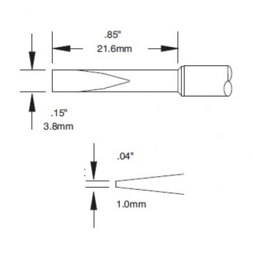 Metcal CVC-xCH2238A loddespiss