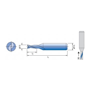 Konturfres type 423 for myke materialer