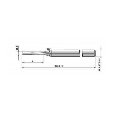 Konturfres type RP20 for myke materialer