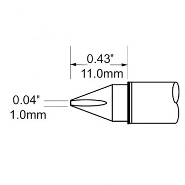 Metcal SxV-CH10 loddespiss