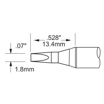 Metcal SxV-CH18AR loddespiss