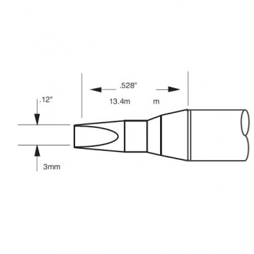 Metcal SxV-CH30AR loddespiss