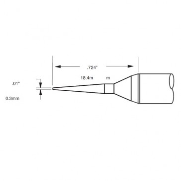 Metcal SxV-CNL03AR loddespiss