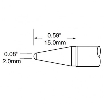 Metcal SxV-CNL20 loddespiss