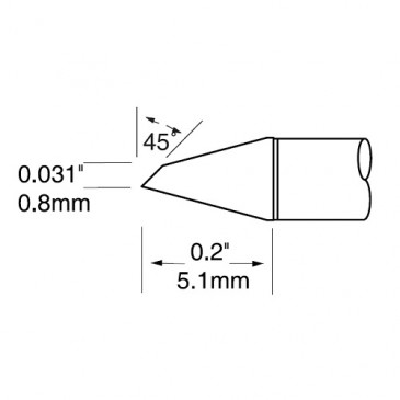 Metcal UFTC-xDRH408 loddespiss