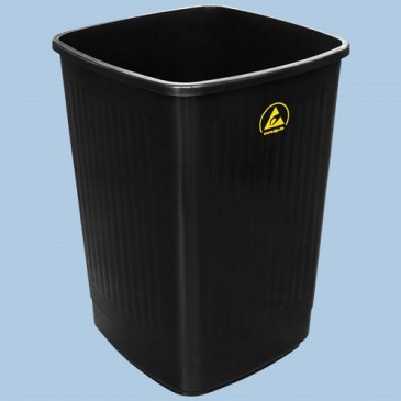ESD avfallsbøtte på 50 liter passer bra til papiravfall