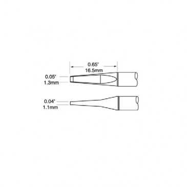 Metcal PTC-xCH1713A loddespiss