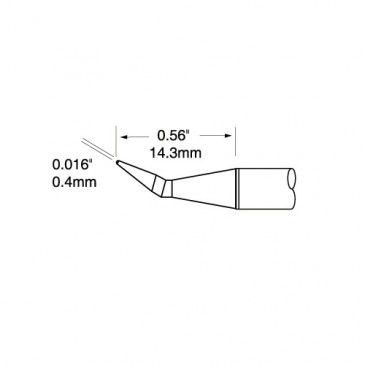 Metcal PTC-xCN1404A loddespiss