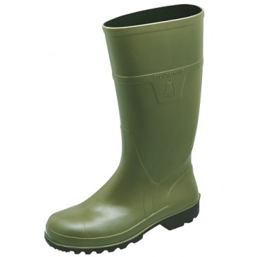 Sievi Light Boot Olive S4 ESD gummistøvel med tåvern