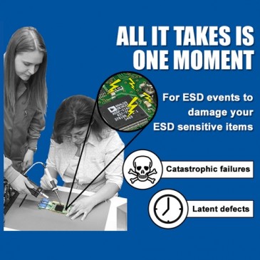 EM Eye detekterer ESD eventer som elektrostatiske felt og utladninger