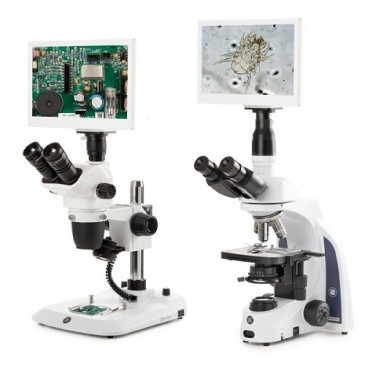 Enkelt å montere på det trinokulære mikroskopet ditt.