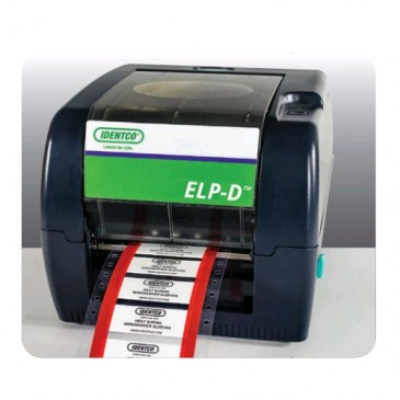 IMS krympeetiketter kan printes på ELP-D termoprinter