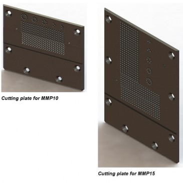 Kutteplater for MMP10 og MMP15