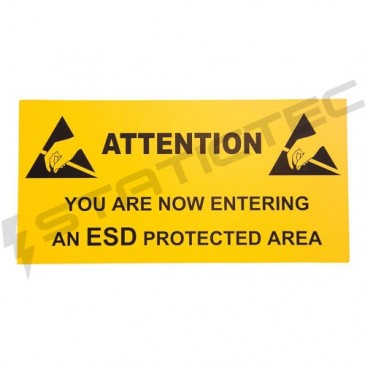 Informasjonsskilt for å entre ESD område, PT-STSSA150300