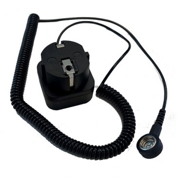 ESD jordingsplugg med kabel, 2200.110