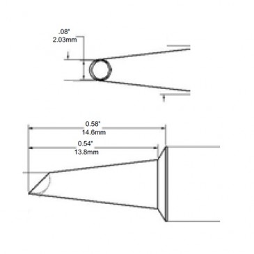 Metcal SxV-WV20 loddespiss