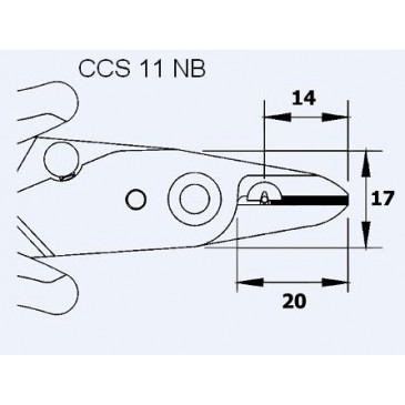 Målsatt tegning av CCS11NB