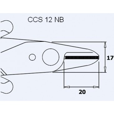 Målsatt tegning av CCS12NB