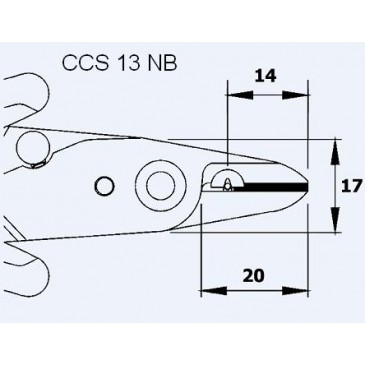 Målsatt tegning av CCS13NB