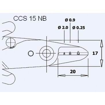 Målsatt tegning av CCS15NB