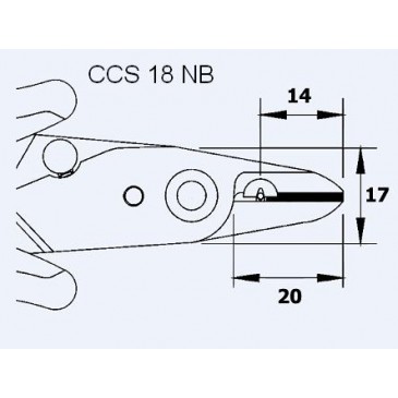 Målsatt tegning av CCS18NB