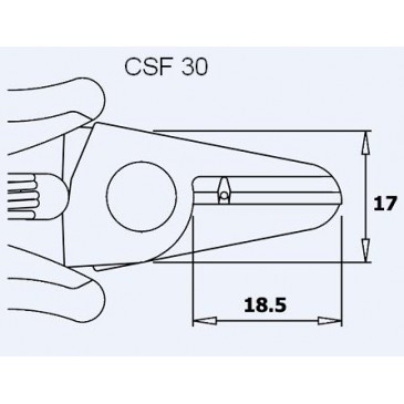 Avisoleringstang flerbruk CSF30