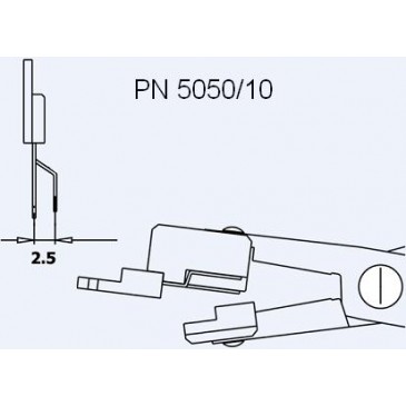 Tang for preforming av TO220