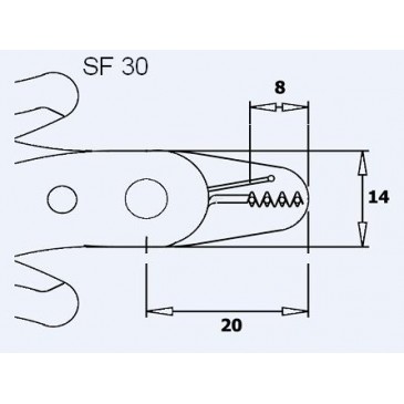 Avisoleringstang flerbruk SF30