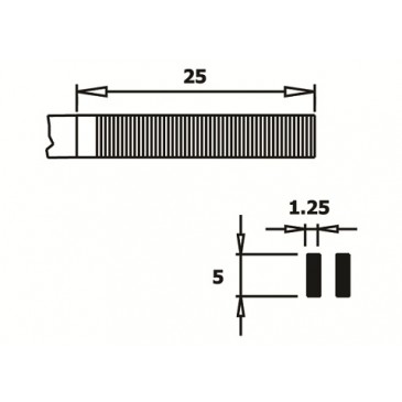 Målsatt tegning av PN-5007