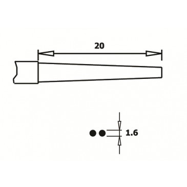 Målsatt tegning av PN-5025-1