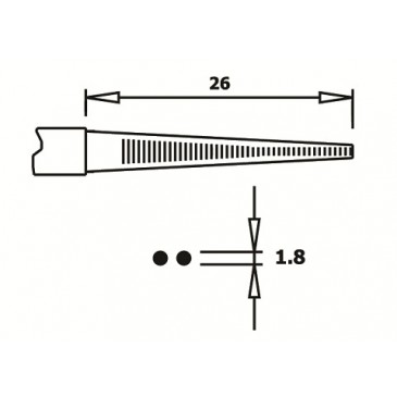 Målsatt tegning av PN-5025-Z