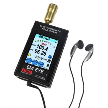 Instrumentet EM Eye kan tilkobles øreplugger!