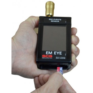 EM Eye logger måleresultater på SD kort